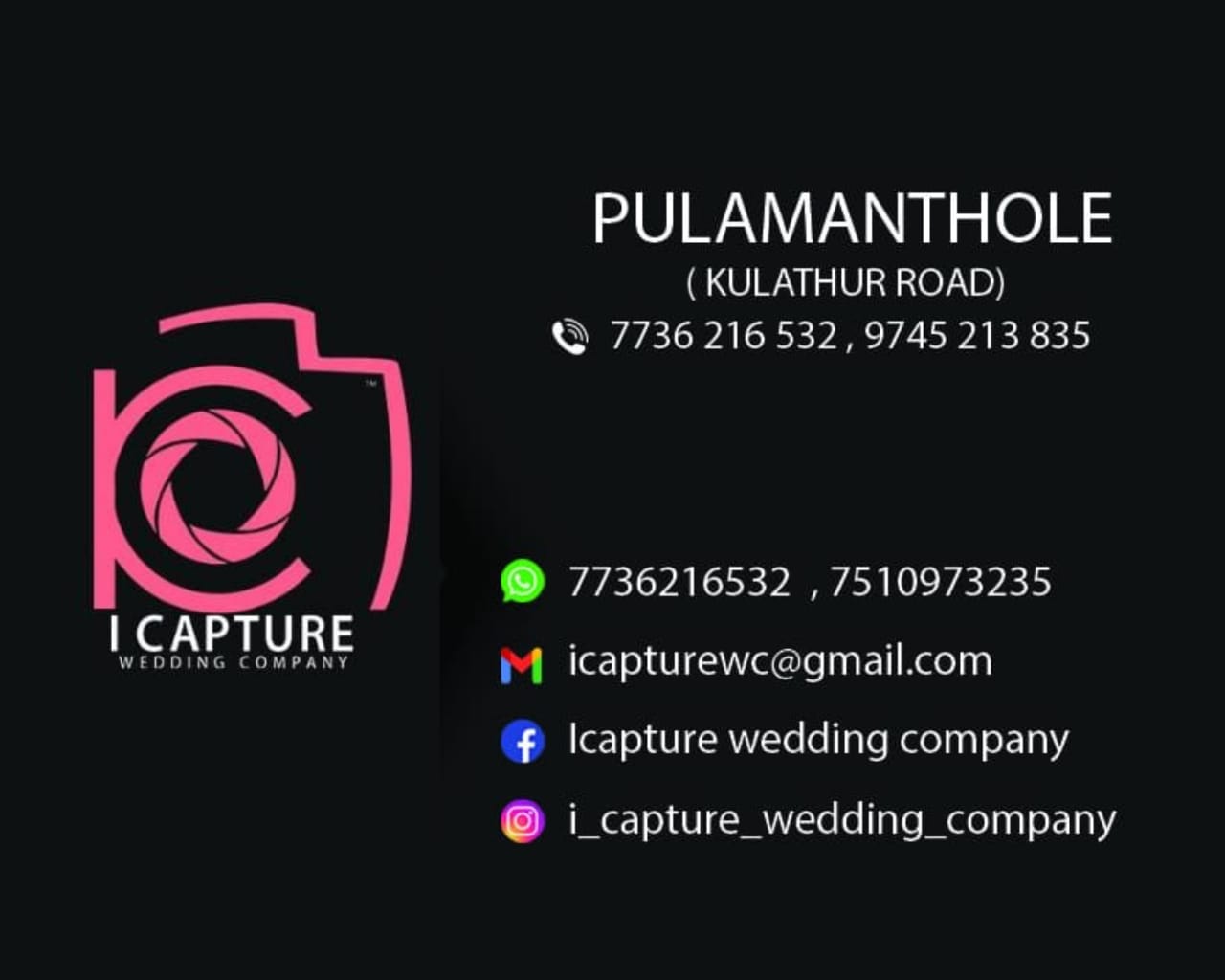 I Capture Wedding Company